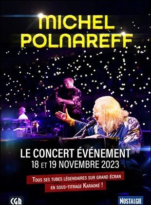 Michel Polnareff : le concert iconique au cinma